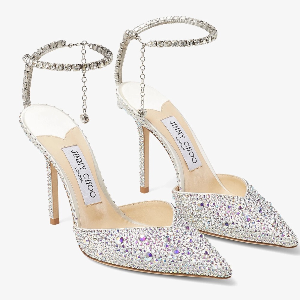 Jimmy Choo Crystal Heels (Size 36 - 6 US)